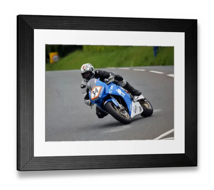 Framed Print : Julian Trummer (Honda) 2019 Senior TT Framed Print : Julian Trummer (Honda) 2019 Senior TT