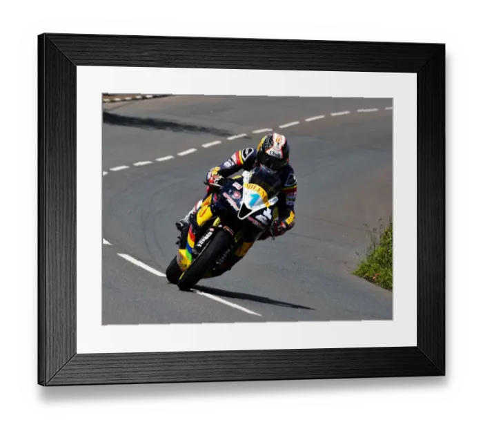 Framed Print : Conor Cummins (Honda) 2019 Supersport TT Framed Print : Conor Cummins (Honda) 2019 Supersport TT
