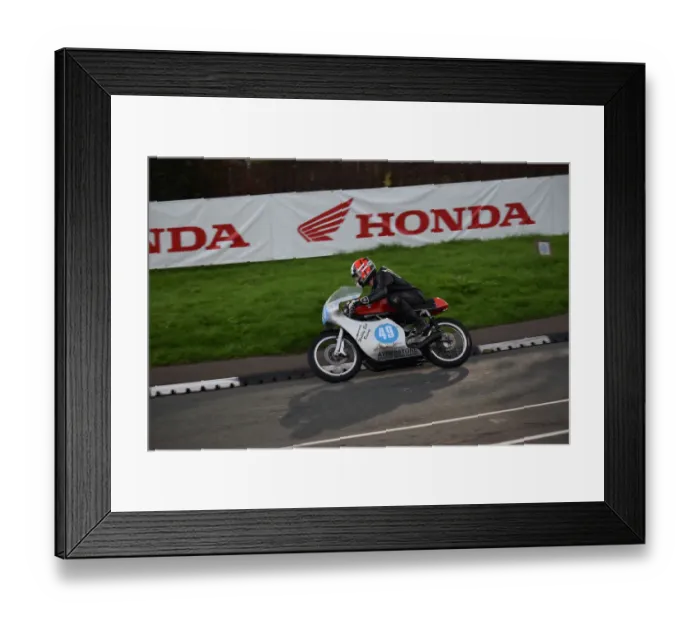 Framed Print : Jack Hunter (Honda) 2018 Junior Classic TT Framed Print : Jack Hunter (Honda) 2018 Junior Classic TT