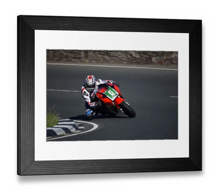 Framed Print : David Johnson (Honda) 2018 Lightweight Classic TT Framed Print : David Johnson (Honda) 2018 Lightweight Classic TT