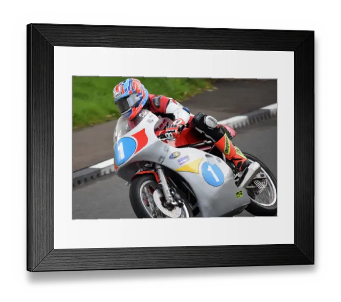 Framed Print : Dan Cooper (Honda) 2018 Junior Classic TT Framed Print : Dan Cooper (Honda) 2018 Junior Classic TT