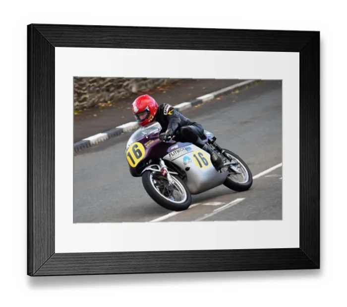 Framed Print : Chris Swallow (Royal Enfield) 2018 Senior Classic TT Framed Print : Chris Swallow (Royal Enfield) 2018 Senior Classic TT