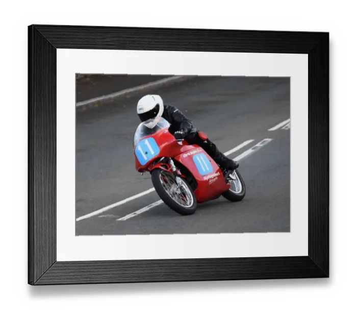 Framed Print : Phil McGurk (Honda) 2018 Junior Classic TT Framed Print : Phil McGurk (Honda) 2018 Junior Classic TT