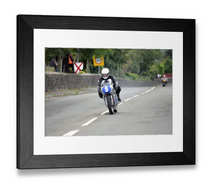 Framed Print : Olie Linsdell (Honda) 2018 Junior Classic TT Framed Print : Olie Linsdell (Honda) 2018 Junior Classic TT