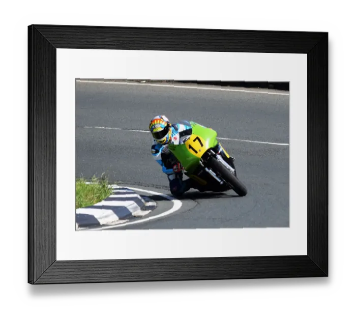 Framed Print : Danny Webb (Norton) 2018 Senior Classic TT Framed Print : Danny Webb (Norton) 2018 Senior Classic TT