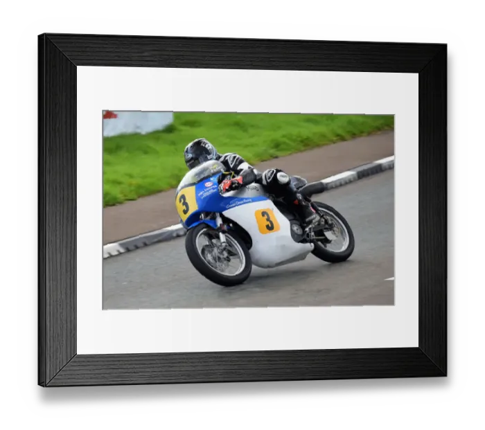 Framed Print : Jamie Coward (Norton) 2018 Senior Classic TT Framed Print : Jamie Coward (Norton) 2018 Senior Classic TT
