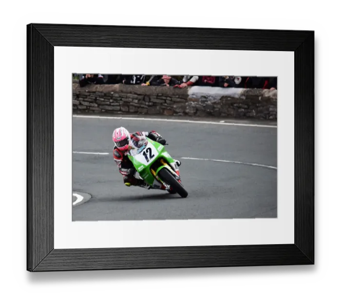 Framed Print : Davey Todd (Kawasaki) 2018 Superbike Classic TT Framed Print : Davey Todd (Kawasaki) 2018 Superbike Classic TT