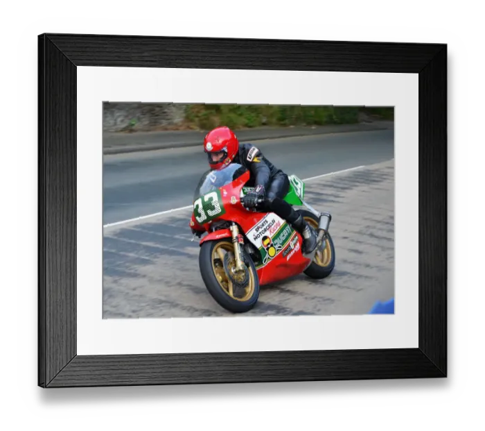 Framed Print : Chris Swallow (Ducati) 2017 Lightweight Classic TT Framed Print : Chris Swallow (Ducati) 2017 Lightweight Classic TT