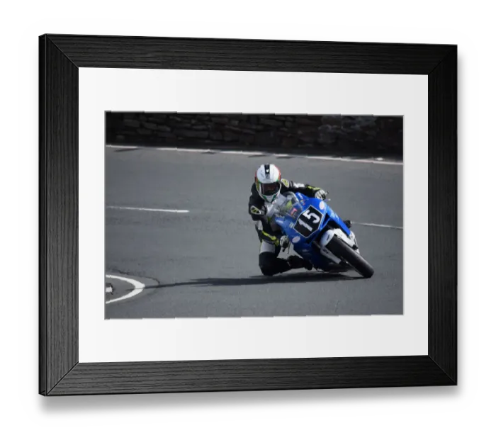 Framed Print : Stuart Hall (Honda) 2018 Junior Manx Grand Prix Framed Print : Stuart Hall (Honda) 2018 Junior Manx Grand Prix