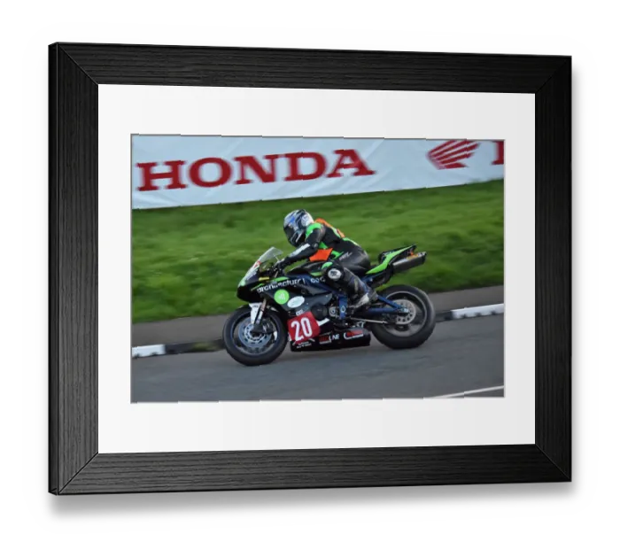 Framed Print : James Buchanan (Triumph) 2018 Newcomers Manx Grand Prix Framed Print : James Buchanan (Triumph) 2018 Newcomers Manx Grand Prix