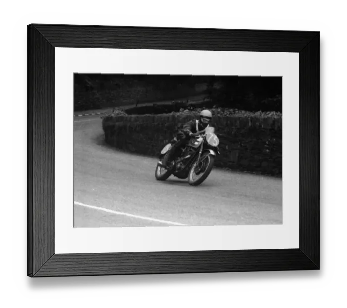 Framed Print : Roy Maw (BSA) 1956 Junior Manx Grand Prix Framed Print : Roy Maw (BSA) 1956 Junior Manx Grand Prix
