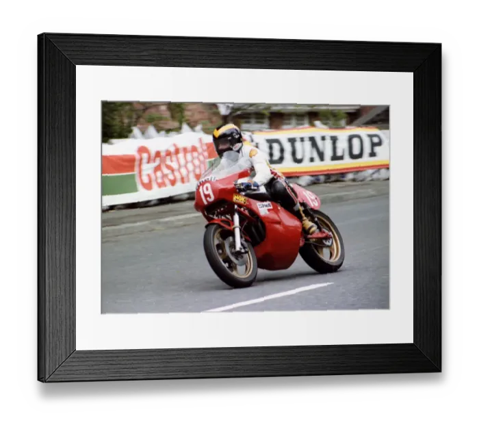 Framed Print : Asa Moyce (Kawasaki) 1981 Formula One TT Framed Print : Asa Moyce (Kawasaki) 1981 Formula One TT