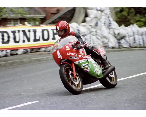 Ian Richards (Ducati) 1981 Formula One TT
