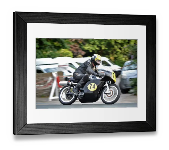 Framed Print : Paul Matravers (Norton) 2017 Senior Classic TT Framed Print : Paul Matravers (Norton) 2017 Senior Classic TT