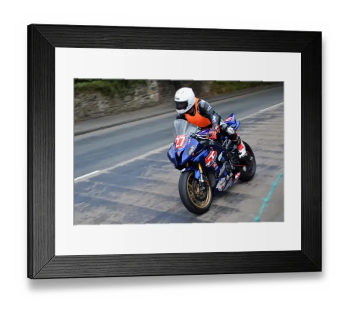 Framed Print : Miroslav Sloboda (Yamaha) 2017 Newcomers Manx Grand Prix Framed Print : Miroslav Sloboda (Yamaha) 2017 Newcomers Manx Grand Prix