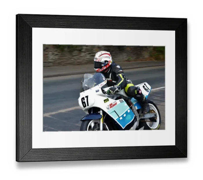 Framed Print : Forest Dunn (Suzuki) 2017 Superbike Classic TT Framed Print : Forest Dunn (Suzuki) 2017 Superbike Classic TT