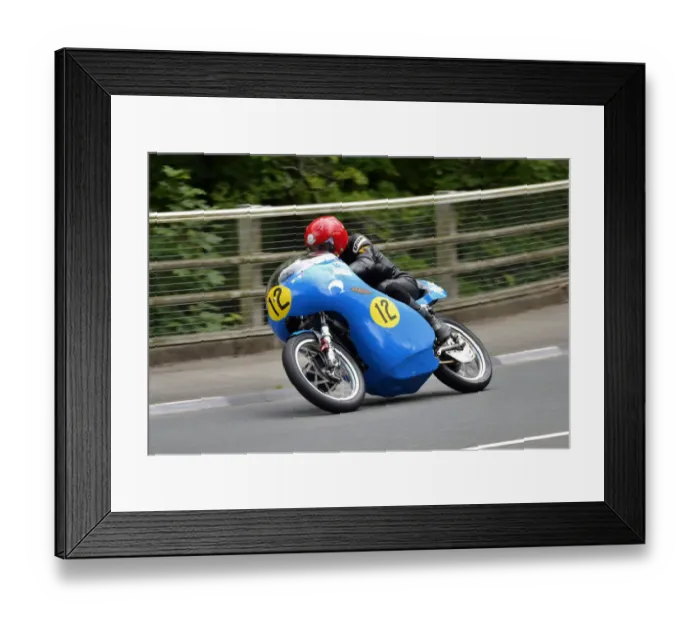 Framed Print : Chris Swallow (BSA) 2017 Senior Classic TT Framed Print : Chris Swallow (BSA) 2017 Senior Classic TT