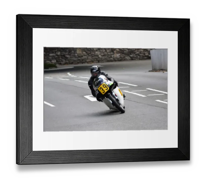 Framed Print : John Leigh Pemberton (Norton) 2017 Senior Classic TT Framed Print : John Leigh Pemberton (Norton) 2017 Senior Classic TT