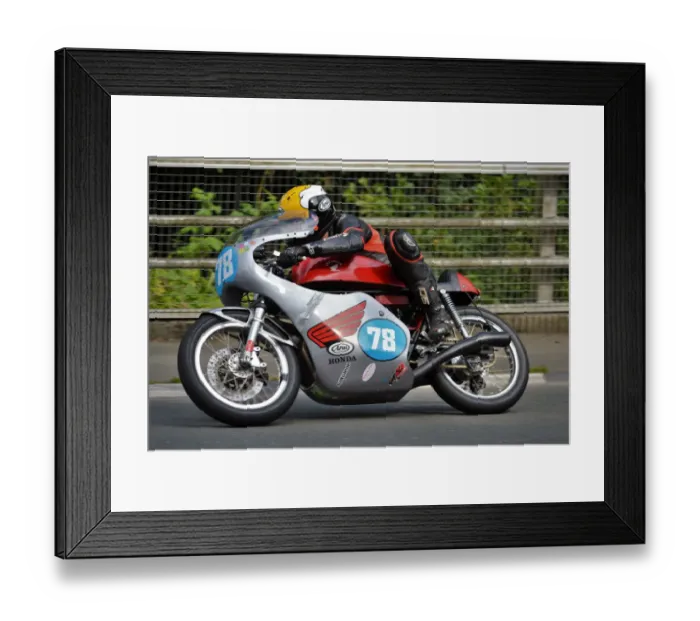 Framed Print : Jamie O Brien (Honda) 2017 Junior Classic TT Framed Print : Jamie O Brien (Honda) 2017 Junior Classic TT