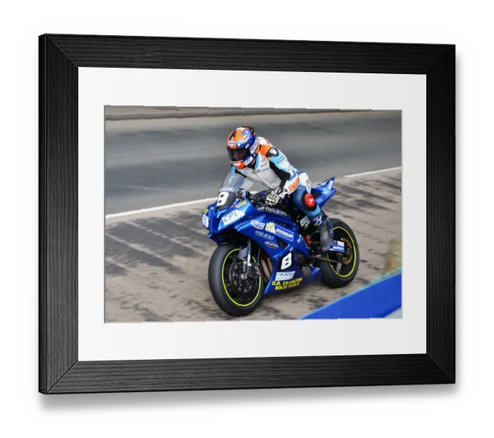 Framed Print : Richard Charlton (Yamaha) 2017 Junior Manx Grand Prix Framed Print : Richard Charlton (Yamaha) 2017 Junior Manx Grand Prix