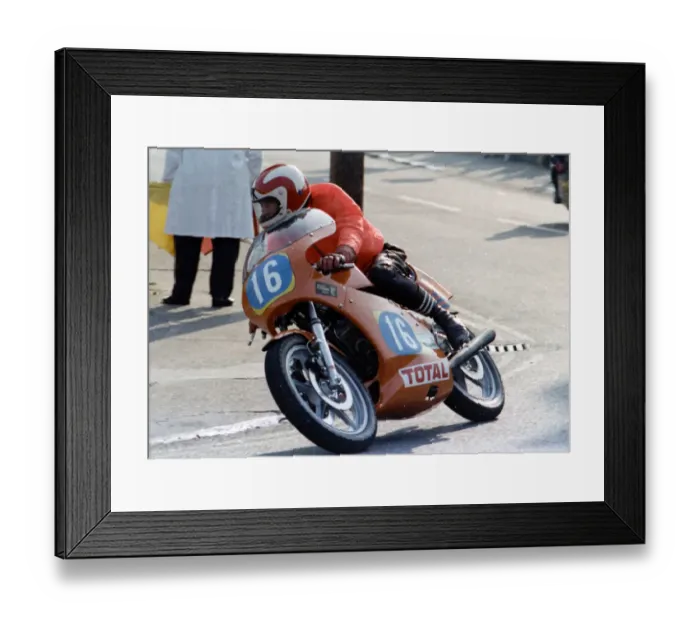 Framed Print : Pete Davies (Laverda) 1978 Formula Two TT Framed Print : Pete Davies (Laverda) 1978 Formula Two TT