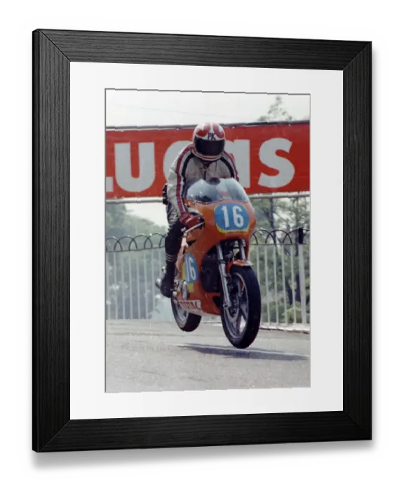 Framed Print : Pete Davies (Laverda) 1978 Formula Two TT Framed Print : Pete Davies (Laverda) 1978 Formula Two TT