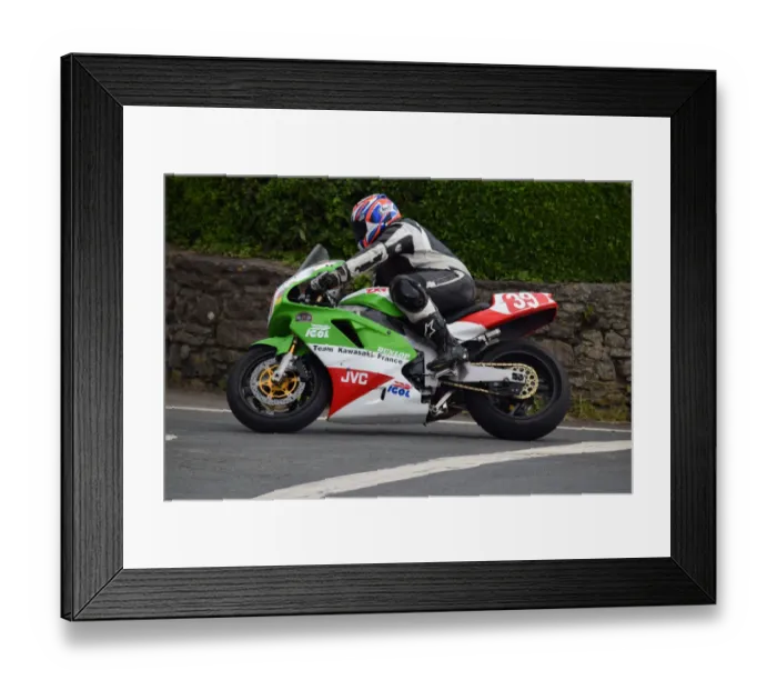 Framed Print : Robert Mitchel-Hill (Kawasaki) 2018 Pre TT Classic Framed Print : Robert Mitchel-Hill (Kawasaki) 2018 Pre TT Classic