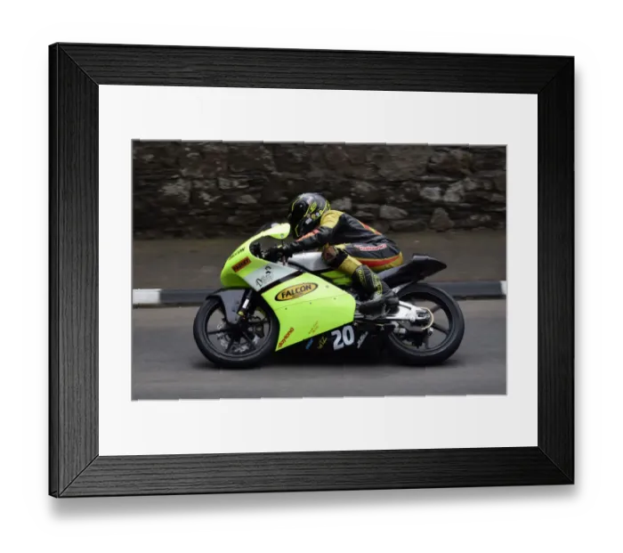 Framed Print : Dan Sayle (Honda) 2018 Southern 100 Framed Print : Dan Sayle (Honda) 2018 Southern 100