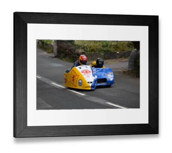 Framed Print : Alan Warden & Mark Maier (AWR) 2018 Southern 100