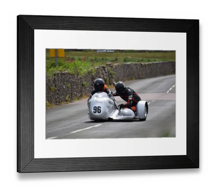 Framed Print : Patrick Geffray & Andy Haynes (MRE BMW) 2018 Pre TT Classic Framed Print : Patrick Geffray & Andy Haynes (MRE BMW) 2018 Pre TT Classic