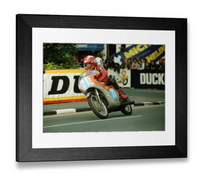 Framed Print : Will Harding (Honda) 1984 Historic TT Framed Print : Will Harding (Honda) 1984 Historic TT
