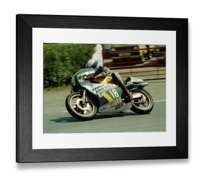 Framed Print : Paul Tinker (Armstrong) 1984 Junior TT Framed Print : Paul Tinker (Armstrong) 1984 Junior TT