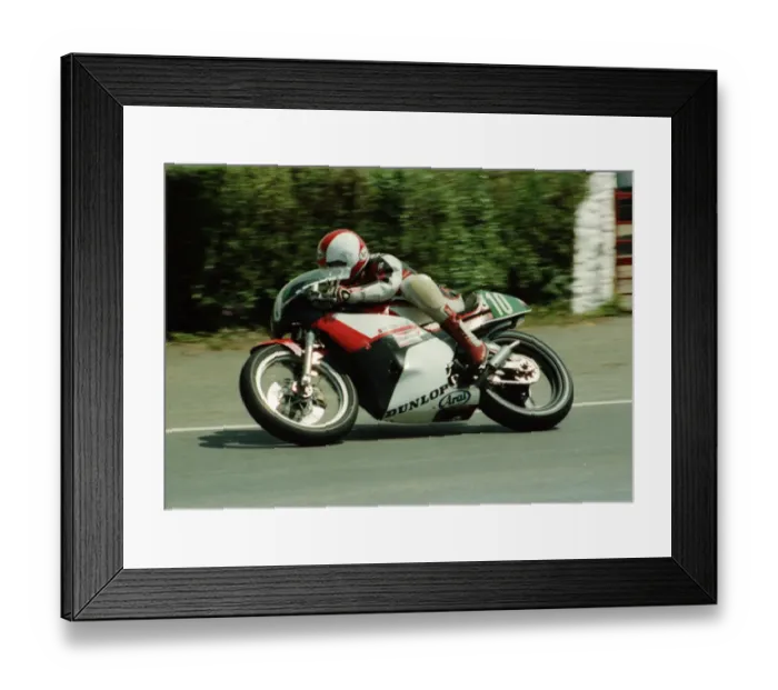 Framed Print : Donny Robinson (Yamaha) 1984 Junior TT Framed Print : Donny Robinson (Yamaha) 1984 Junior TT