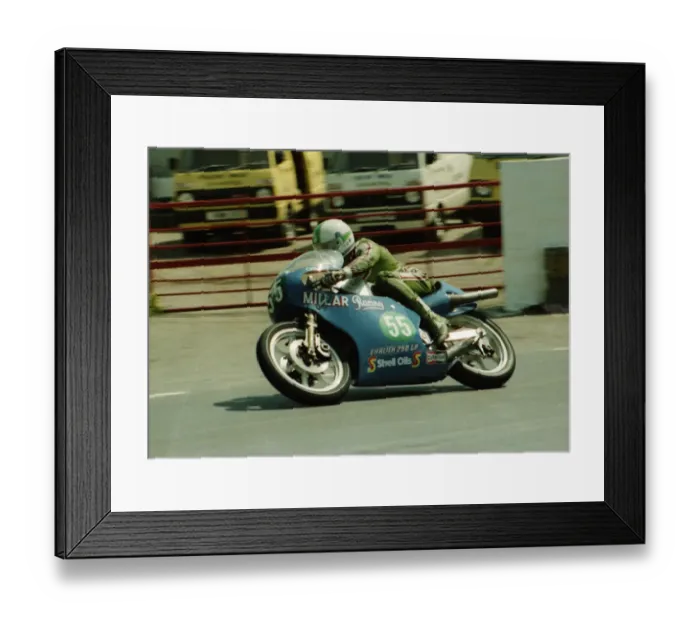 Framed Print : Gene McDonnell (EMC) 1984 Junior TT Framed Print : Gene McDonnell (EMC) 1984 Junior TT