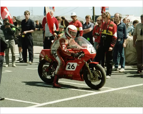 Rainer Nagel (Ducati) 1984 Formula One TT