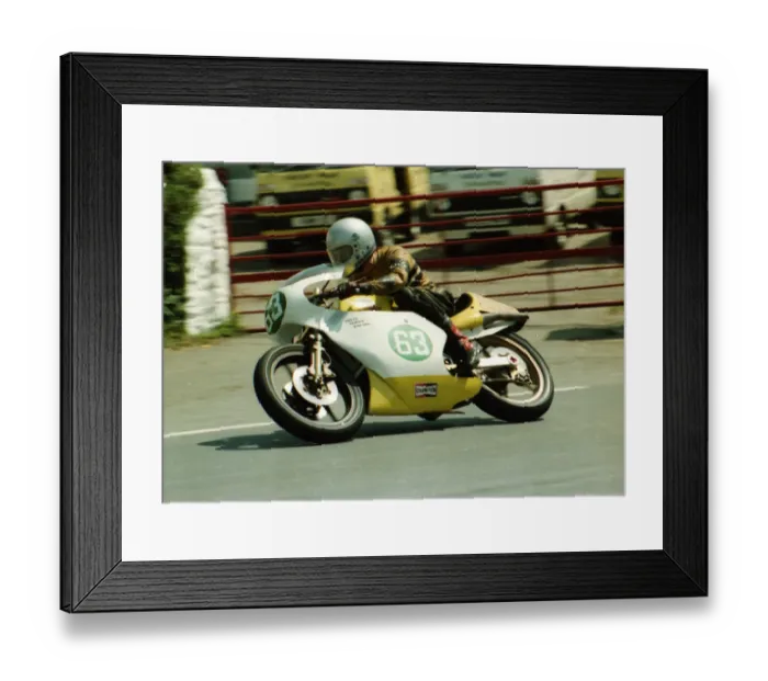 Framed Print : David Cook (Armstrong) 1984 Junior TT Framed Print : David Cook (Armstrong) 1984 Junior TT