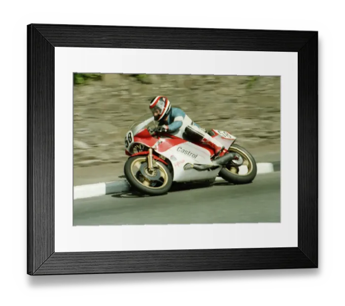 Framed Print : Rainer Vossen (Ducati) 1984 Formula One TT Framed Print : Rainer Vossen (Ducati) 1984 Formula One TT
