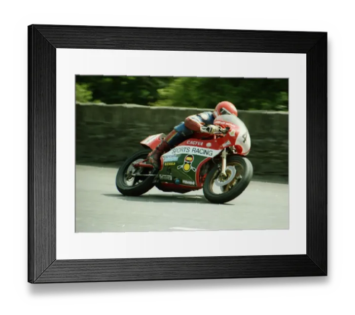 Framed Print : Trevor Nation (Ducati Cagiva) 1984 Formula One TT Framed Print : Trevor Nation (Ducati Cagiva) 1984 Formula One TT