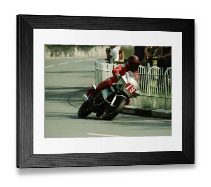 Framed Print : John Weeden (Suzuki) 1984 Production TT Framed Print : John Weeden (Suzuki) 1984 Production TT