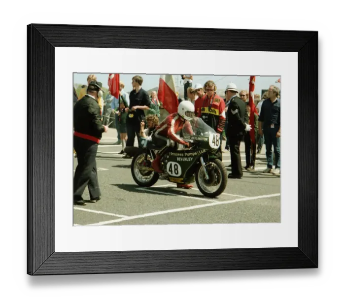 Framed Print : Dave Bedlington (Norton) 1984 Formula One TT Framed Print : Dave Bedlington (Norton) 1984 Formula One TT