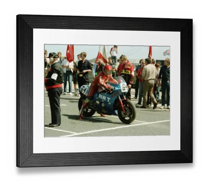 Framed Print : Nat Wood (Suzuki) 1984 Formula One TT Framed Print : Nat Wood (Suzuki) 1984 Formula One TT