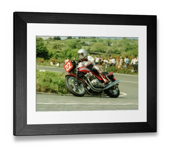 Framed Print : Manfred Stengl (Honda) 1984 Production TT Framed Print : Manfred Stengl (Honda) 1984 Production TT