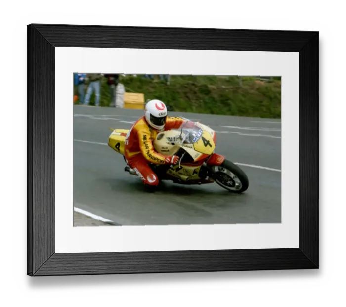 Framed Print : Johnny Rea (Yamaha) 1991 Supersport 600 TT Framed Print : Johnny Rea (Yamaha) 1991 Supersport 600 TT