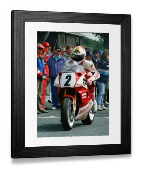 Framed Print : Brian Morrison (Yamaha) 1991 Senior TT Framed Print : Brian Morrison (Yamaha) 1991 Senior TT