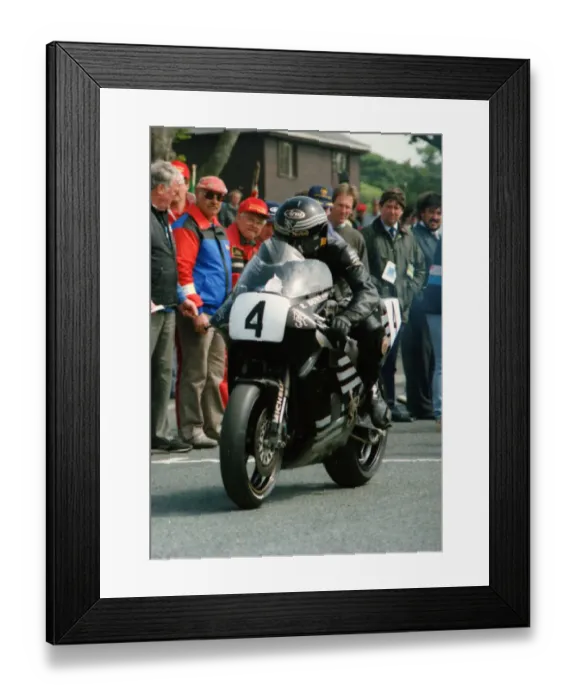 Framed Print : Robert Dunlop (Norton) 1991 Senior TT Framed Print : Robert Dunlop (Norton) 1991 Senior TT