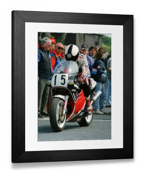 Framed Print : Steve Ward (Honda) 1991 Senior TT Framed Print : Steve Ward (Honda) 1991 Senior TT
