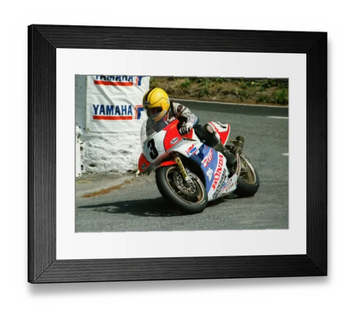 Framed Print : Joey Dunlop (Honda) 1991 Senior TT Framed Print : Joey Dunlop (Honda) 1991 Senior TT