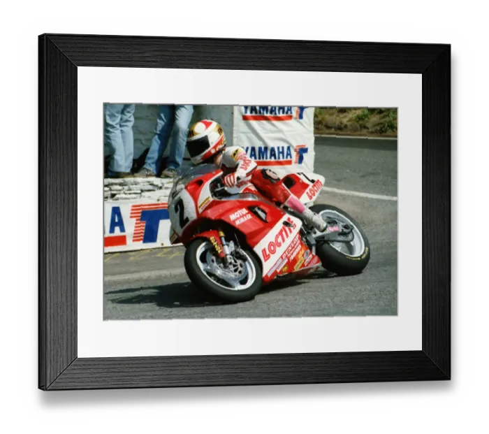 Framed Print : Brian Morrison (Loctite Yamaha) 1991 Senior TT Framed Print : Brian Morrison (Loctite Yamaha) 1991 Senior TT