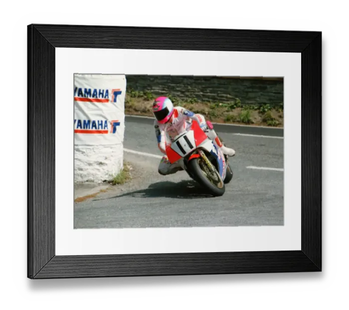 Framed Print : Steve Hislop (Honda) 1991 Senior TT Framed Print : Steve Hislop (Honda) 1991 Senior TT