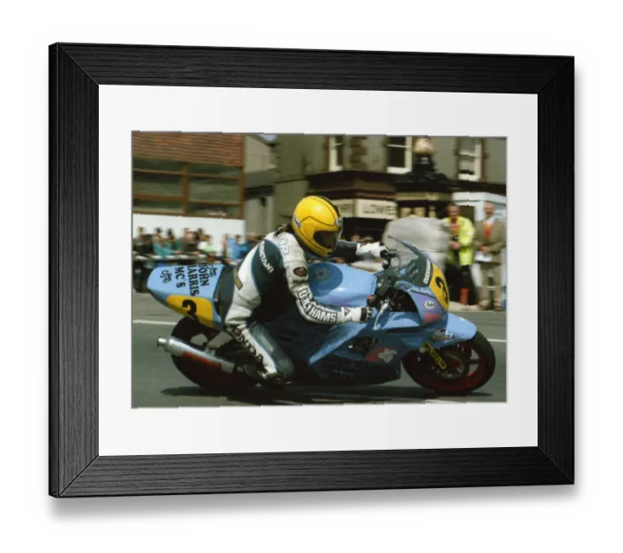 Framed Print : Joey Dunlop (Honda) 1991 Supersport 600 TT Framed Print : Joey Dunlop (Honda) 1991 Supersport 600 TT